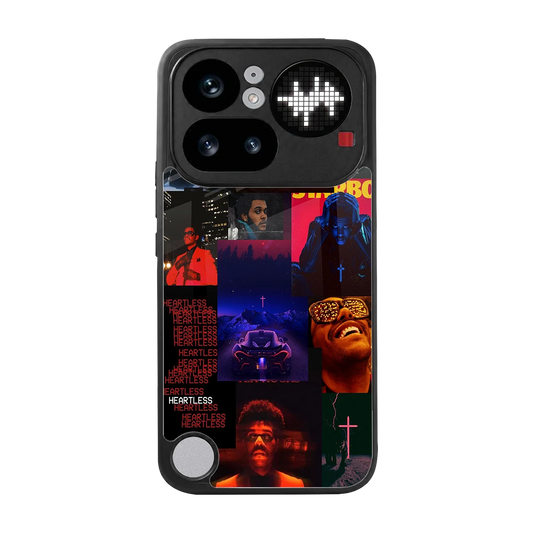 Heartless Vibes back phone cover | glass case for nothing phone 4a pro