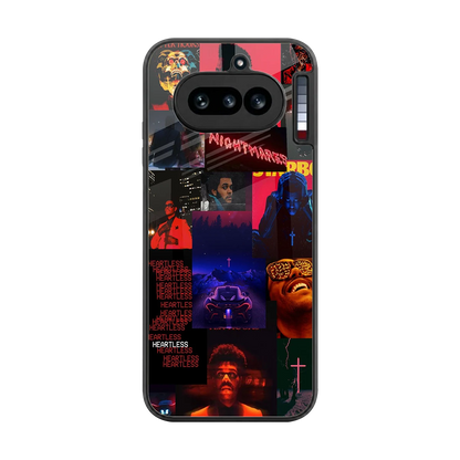 Heartless Vibes back phone cover | glass case for nothing phone 4a