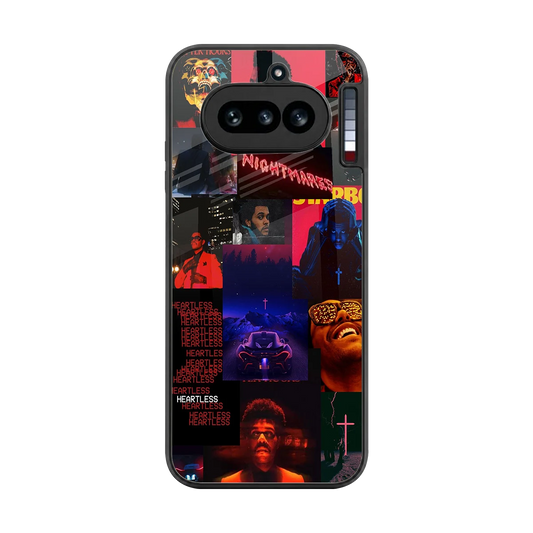 Heartless Vibes back phone cover | glass case for nothing phone 4a