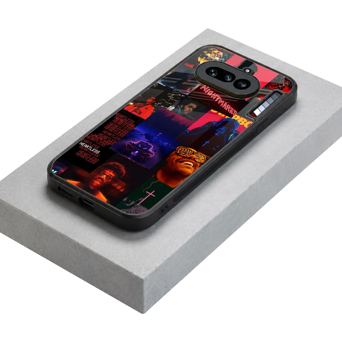 Heartless Vibes stylish phone case for nothing phone 4a | glossy glass and slim fit