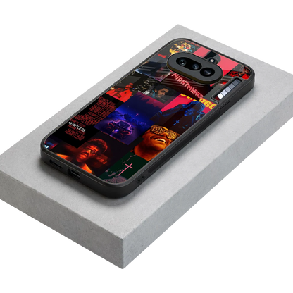 Heartless Vibes stylish phone case for nothing phone 4a | glossy glass and slim fit