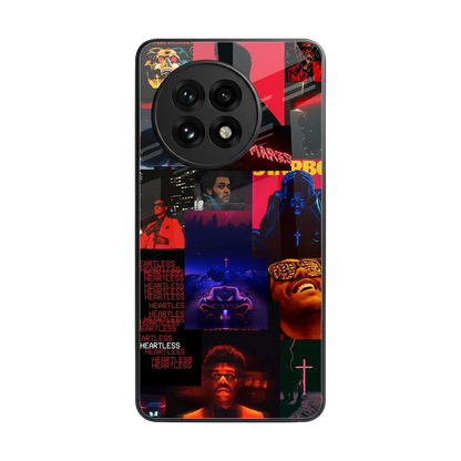 Heartless Vibes back phone cover | glass case for oneplus 13r