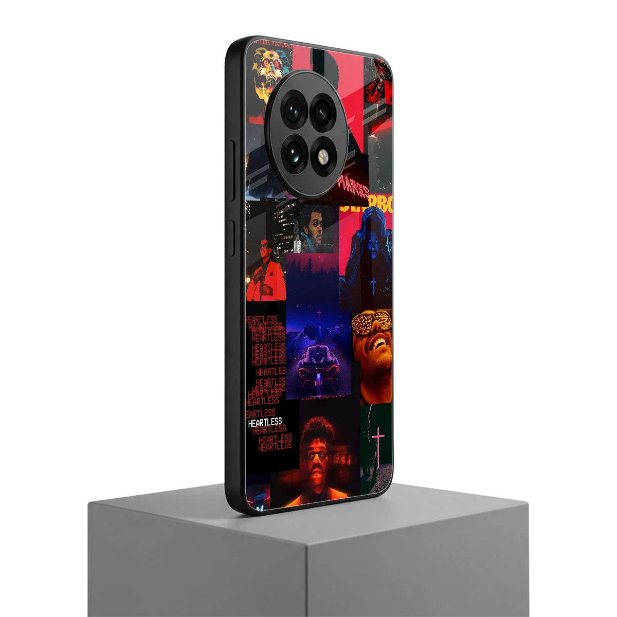 Heartless Vibes oneplus 13r mobile cover | shockproof glass phone case