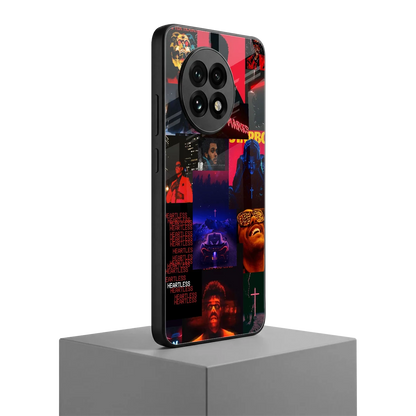 Heartless Vibes oneplus 13r mobile cover | shockproof glass phone case