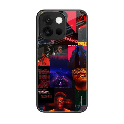 Heartless Vibes back phone cover | glass case for oneplus 13s