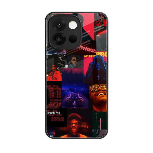 Heartless Vibes back phone cover | glass case for oneplus 13s