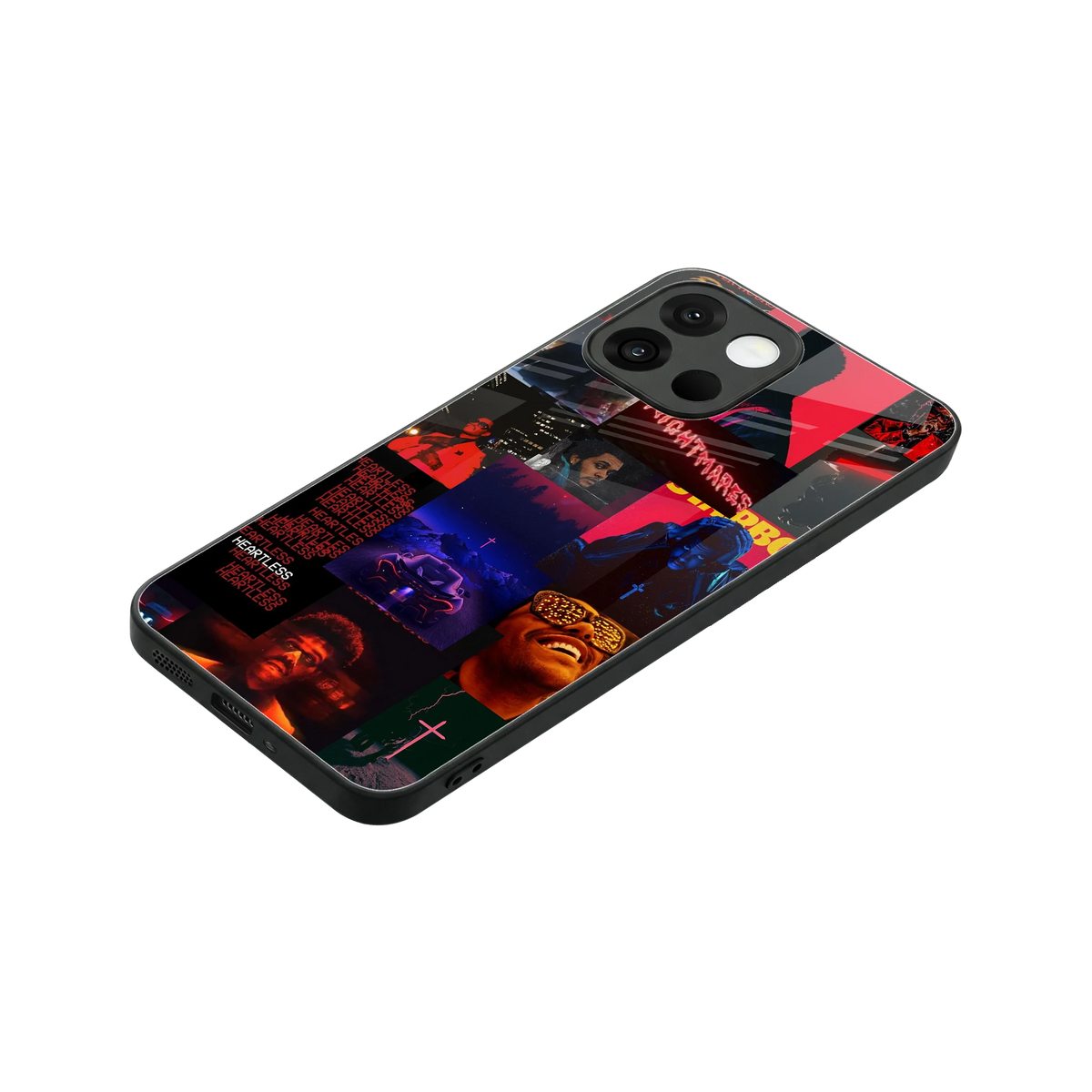 Heartless Vibes stylish phone case for oneplus 13s | glossy glass and slim fit