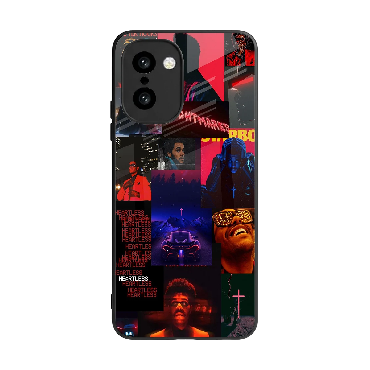 Heartless Vibes back phone cover | glass case for oneplus 15r
