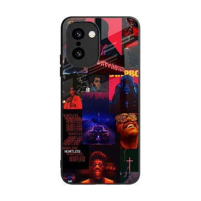 Heartless Vibes back phone cover | glass case for oneplus 15r
