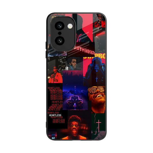 Heartless Vibes back phone cover | glass case for oneplus 15r