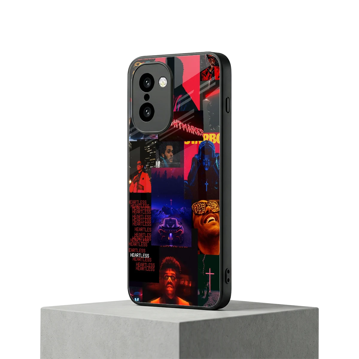 Heartless Vibes oneplus 15r mobile cover | shockproof glass phone case