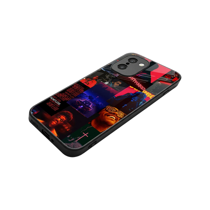 Heartless Vibes stylish phone case for oneplus 15r | glossy glass and slim fit