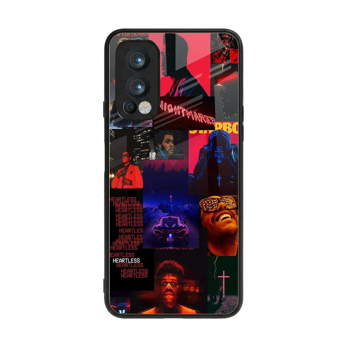 Heartless Vibes back phone cover | glass case for oneplus nord 2