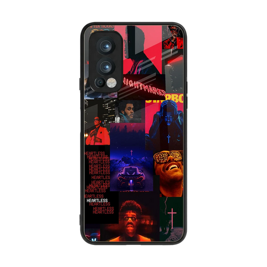 Heartless Vibes back phone cover | glass case for oneplus nord 2
