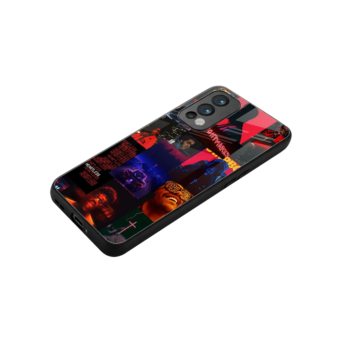 Heartless Vibes stylish phone case for oneplus nord 2 | glossy glass and slim fit