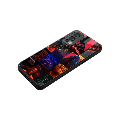 Heartless Vibes stylish phone case for oneplus nord 2 | glossy glass and slim fit