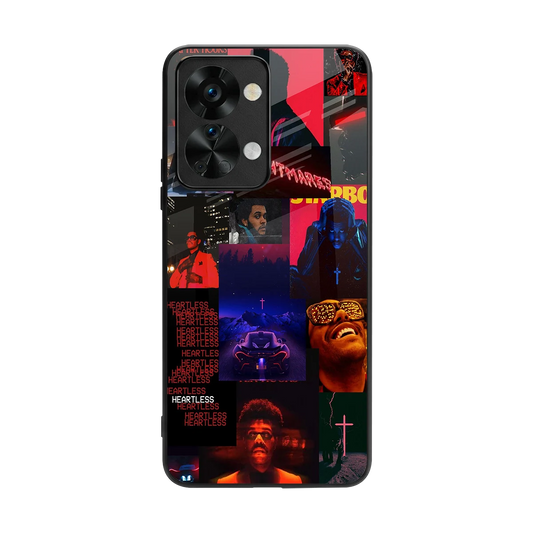 Heartless Vibes back phone cover | glass case for oneplus nord 2t