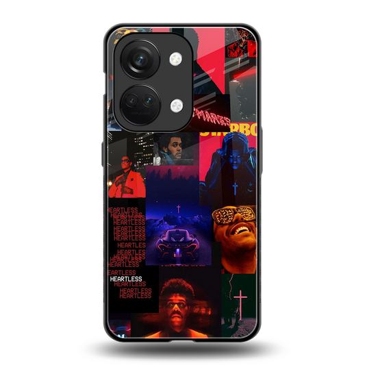 Heartless Vibes back phone cover | glass case for oneplus nord 3