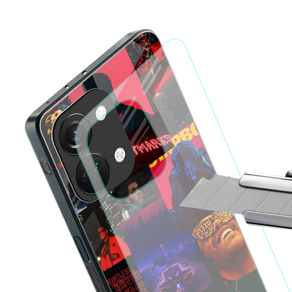 Heartless Vibes stylish phone case for oneplus nord 3 | glossy glass and slim fit