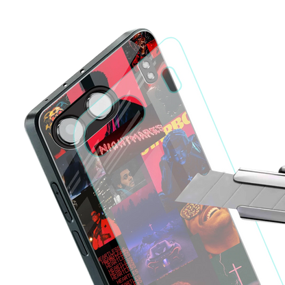 Heartless Vibes stylish phone case for oneplus nord 4 | glossy glass and slim fit