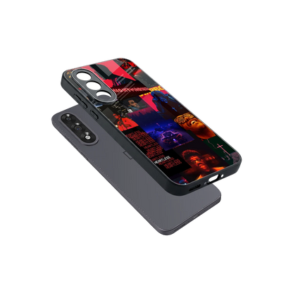 Heartless Vibes sleek oneplus nord 5 cover with tempered glass back and TPU edges