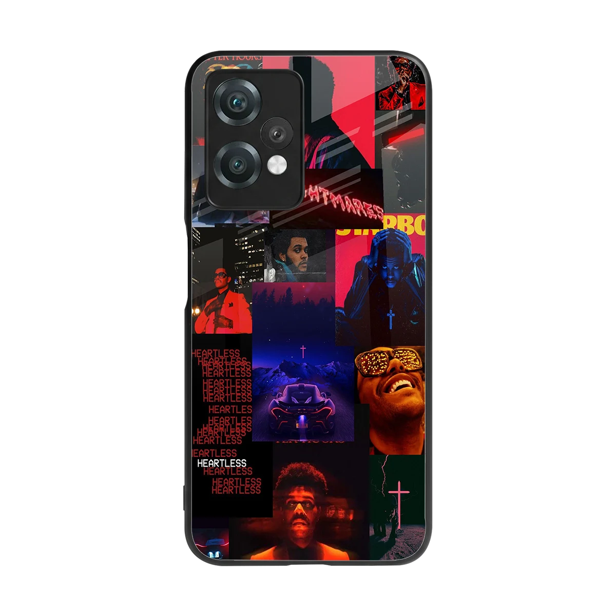 Heartless Vibes back phone cover | glass case for oneplus nord ce 2 lite