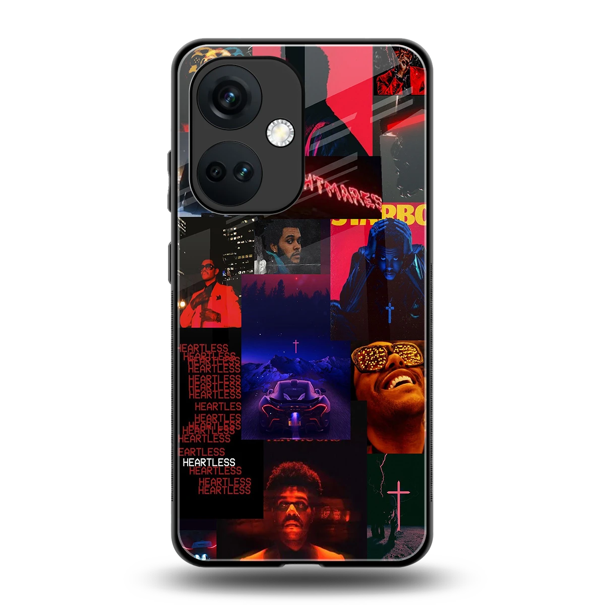 Heartless Vibes back phone cover | glass case for oneplus nord ce 3