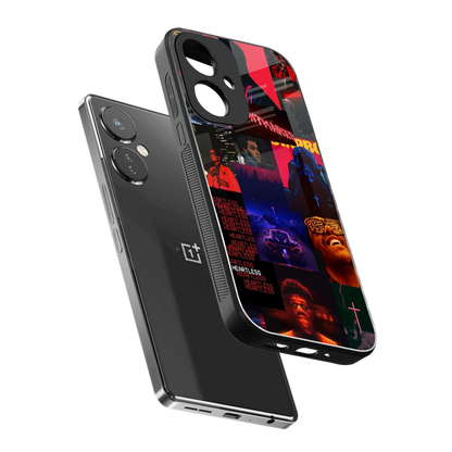 Heartless Vibes sleek oneplus nord ce 3 cover with tempered glass back and TPU edges