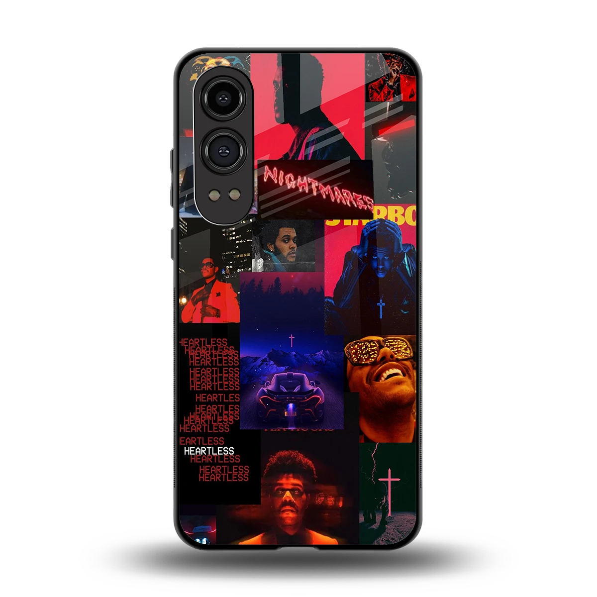 Heartless Vibes back phone cover | glass case for oneplus nord ce 4 lite