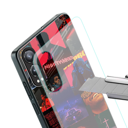 Heartless Vibes stylish phone case for oneplus nord ce 4 lite | glossy glass and slim fit