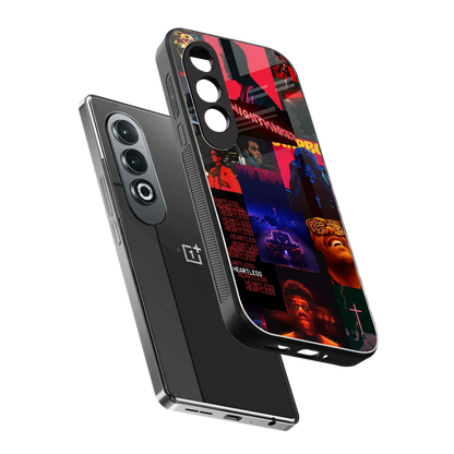 Heartless Vibes sleek oneplus nord ce 4 cover with tempered glass back and TPU edges