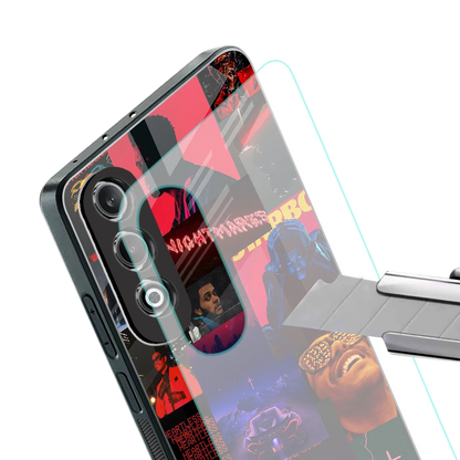 Heartless Vibes stylish phone case for oneplus nord ce 4 | glossy glass and slim fit