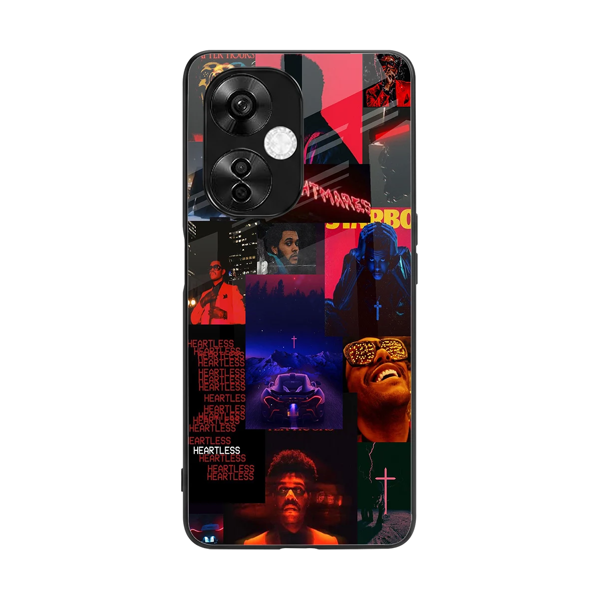 Heartless Vibes back phone cover | glass case for oneplus nord ce 3 lite