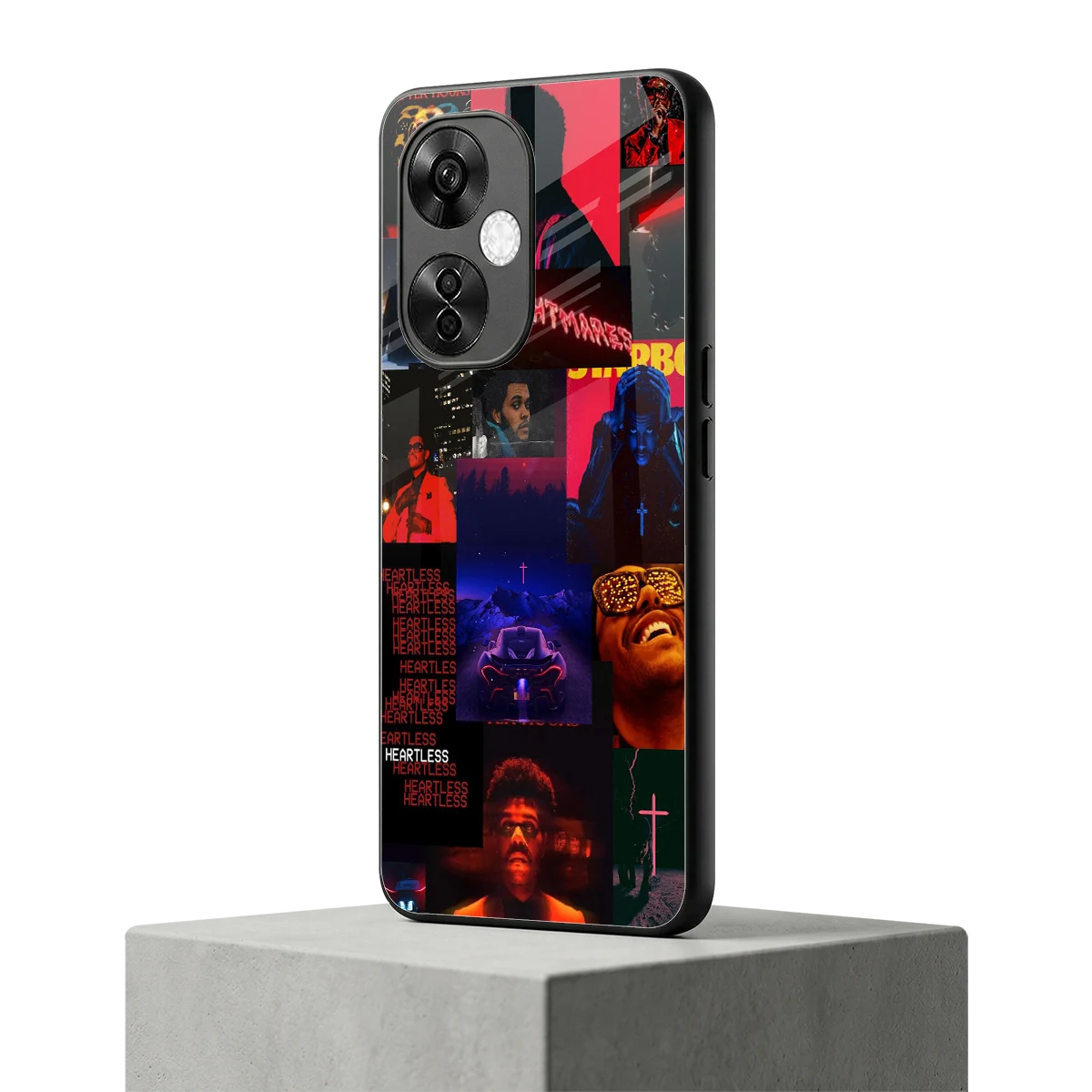 Heartless Vibes oneplus nord ce 3 lite mobile cover | shockproof glass phone case
