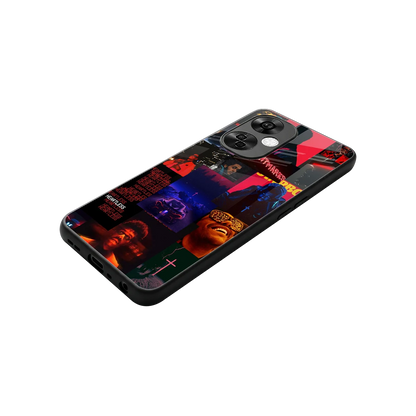 Heartless Vibes stylish phone case for oneplus nord ce 3 lite | glossy glass and slim fit