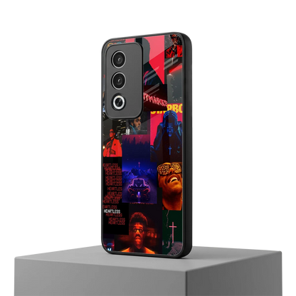 Heartless Vibes oppo a3 pro mobile cover | shockproof glass phone case