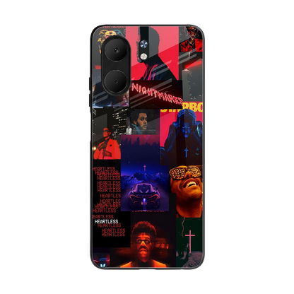 Heartless Vibes back phone cover | glass case for oppo a5x 5g