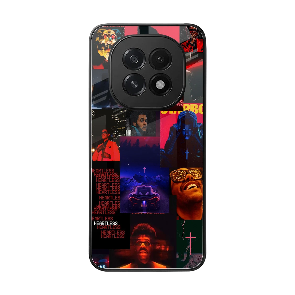 Heartless Vibes back phone cover | glass case for oppo f29 5g