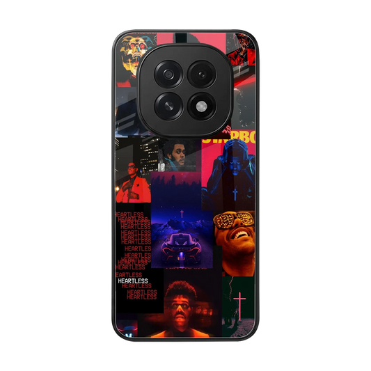 Heartless Vibes back phone cover | glass case for oppo f29 5g