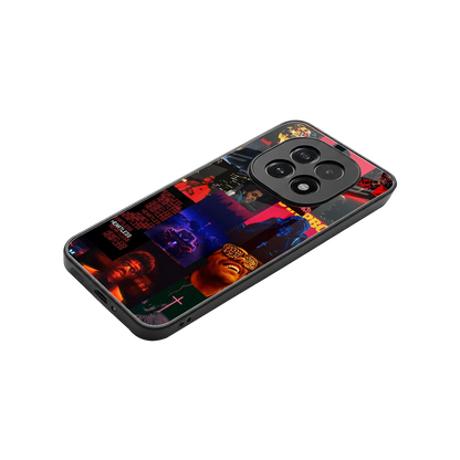 Heartless Vibes stylish phone case for oppo f29 5g | glossy glass and slim fit