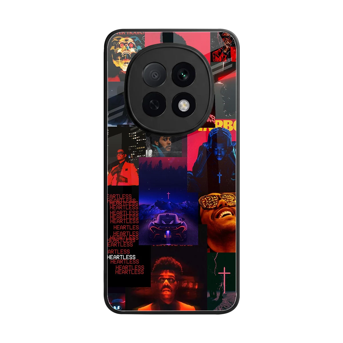 Heartless Vibes back phone cover | glass case for oppo f29 pro 5g