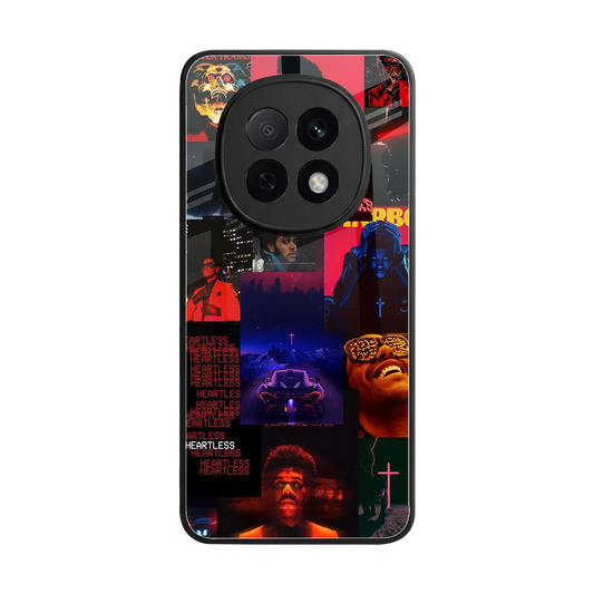 Heartless Vibes back phone cover | glass case for oppo f29 pro 5g