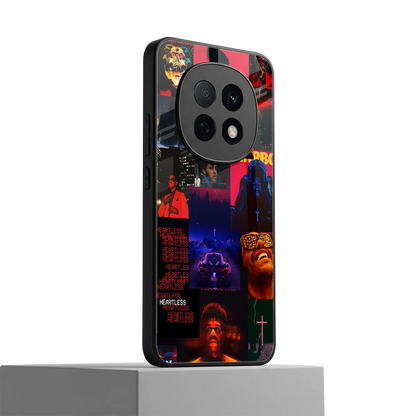 Heartless Vibes oppo f29 pro 5g mobile cover | shockproof glass phone case