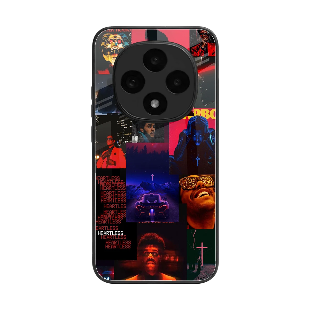 Heartless Vibes back phone cover | glass case for oppo f31 pro 5g