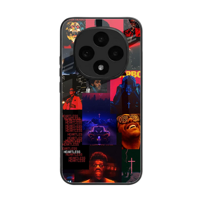 Heartless Vibes back phone cover | glass case for oppo f31 pro 5g