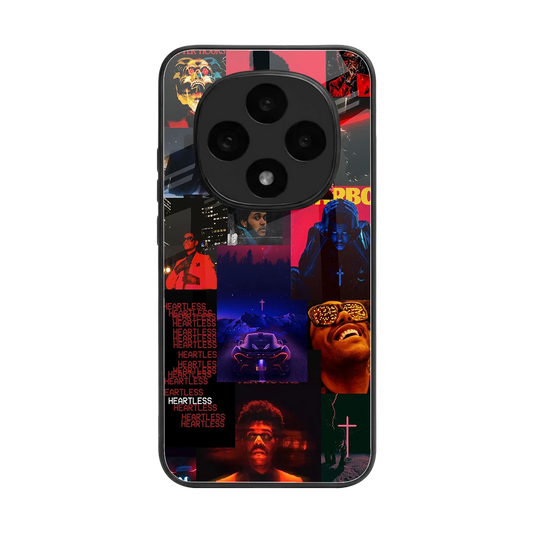 Heartless Vibes back phone cover | glass case for oppo f31 pro 5g