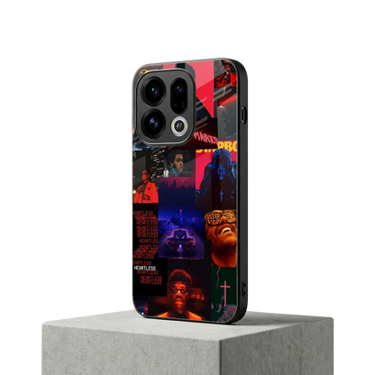 Heartless Vibes oppo find x9 mobile cover | shockproof glass phone case