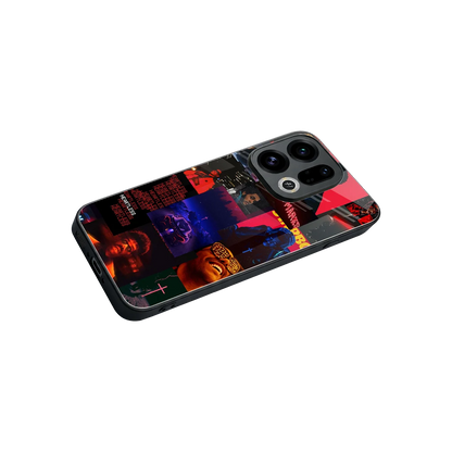 Heartless Vibes stylish phone case for oppo find x9 | glossy glass and slim fit