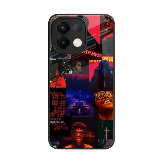 Heartless Vibes back phone cover | glass case for oppo k13 5g