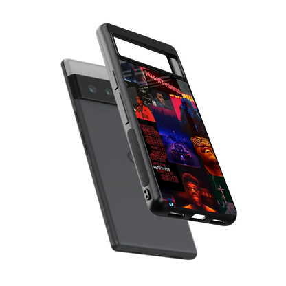 Heartless Vibes sleek google pixel 6 pro cover with tempered glass back and TPU edges